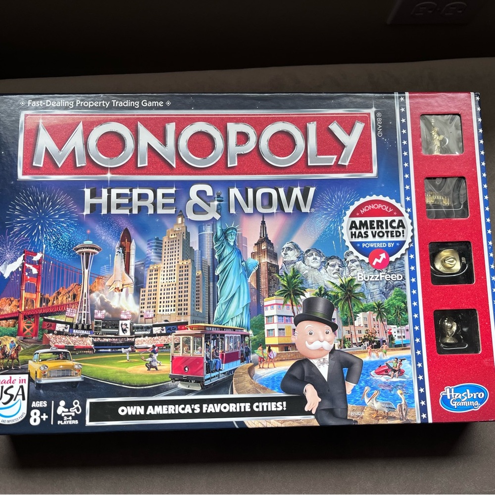 Hasbro Monopoly Here & Now